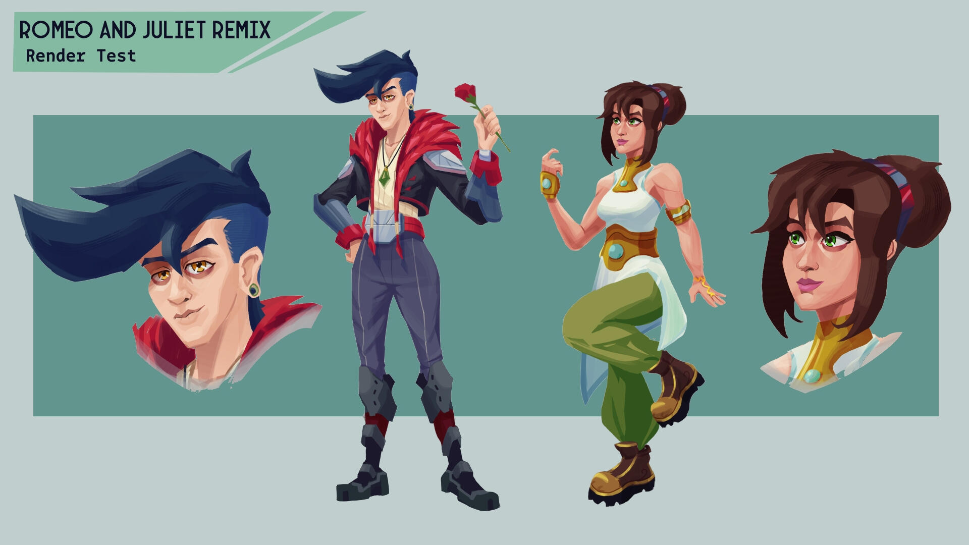 Romeo and Juliet Render Test
